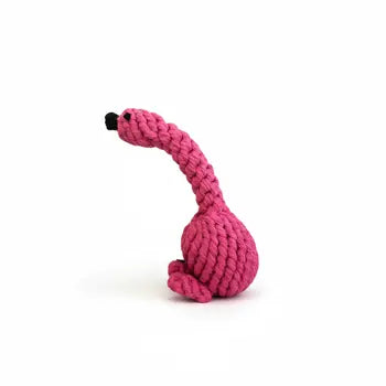 Flamingo Rope Dog Toy