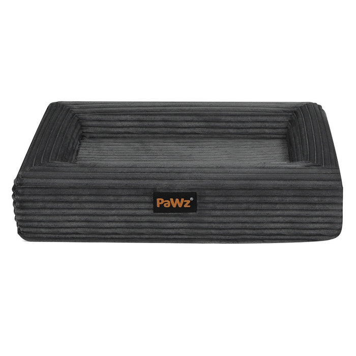 PaWz Orthopedic Dog Bed – Large, Grey