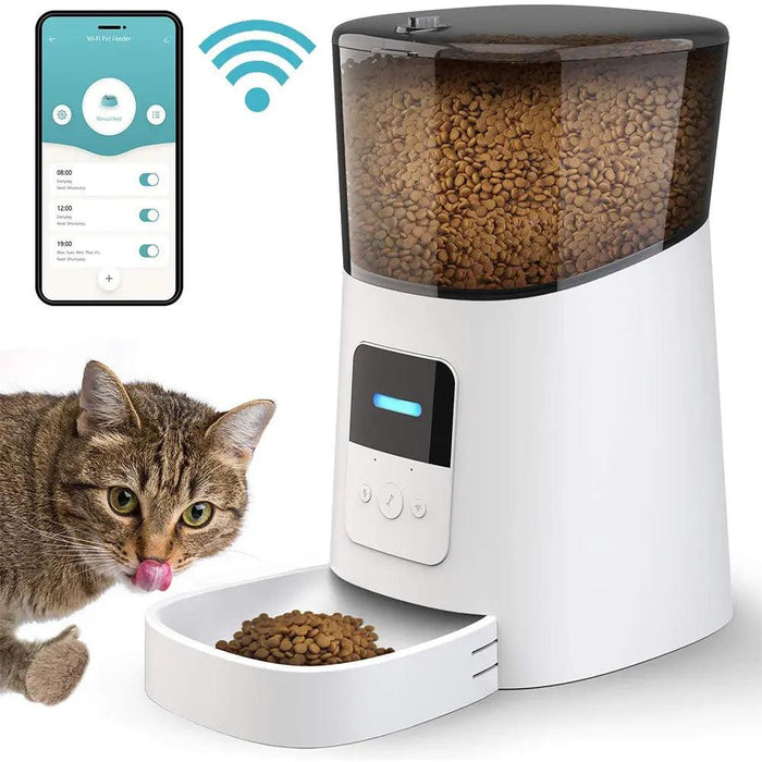 WiFi Smart Automatic Pet Feeder – 6L
