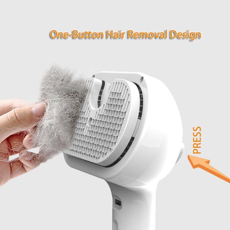 Self-Cleaning Pet Comb & Hair Remover