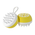 Silicone pet bath and massage brush detail