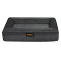 PaWz orthopedic dog bed large grey