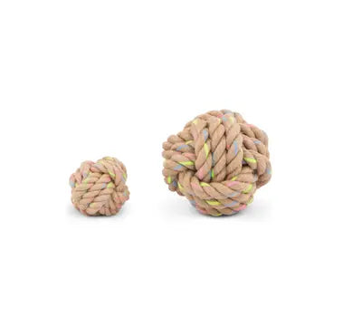 Natural Hemp Rope Ball for Dogs